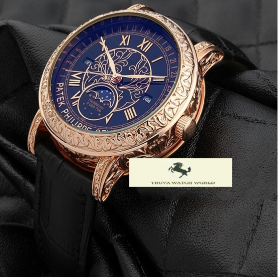 HK1185 PATEK PHİLİPPE SKY MOON SİYAH KADRAN